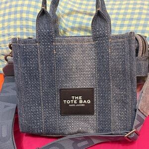 Marc Jacobs Denim Messenger Bag